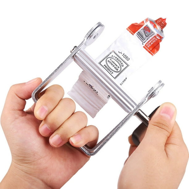 Toothpaste SqueezerAluminum Toothpaste Hair Dye Squeezing Dispenser Tool Toothpaste SqueezerAluminum Toothpaste Hair Dye Squeezing Dispenser Tool